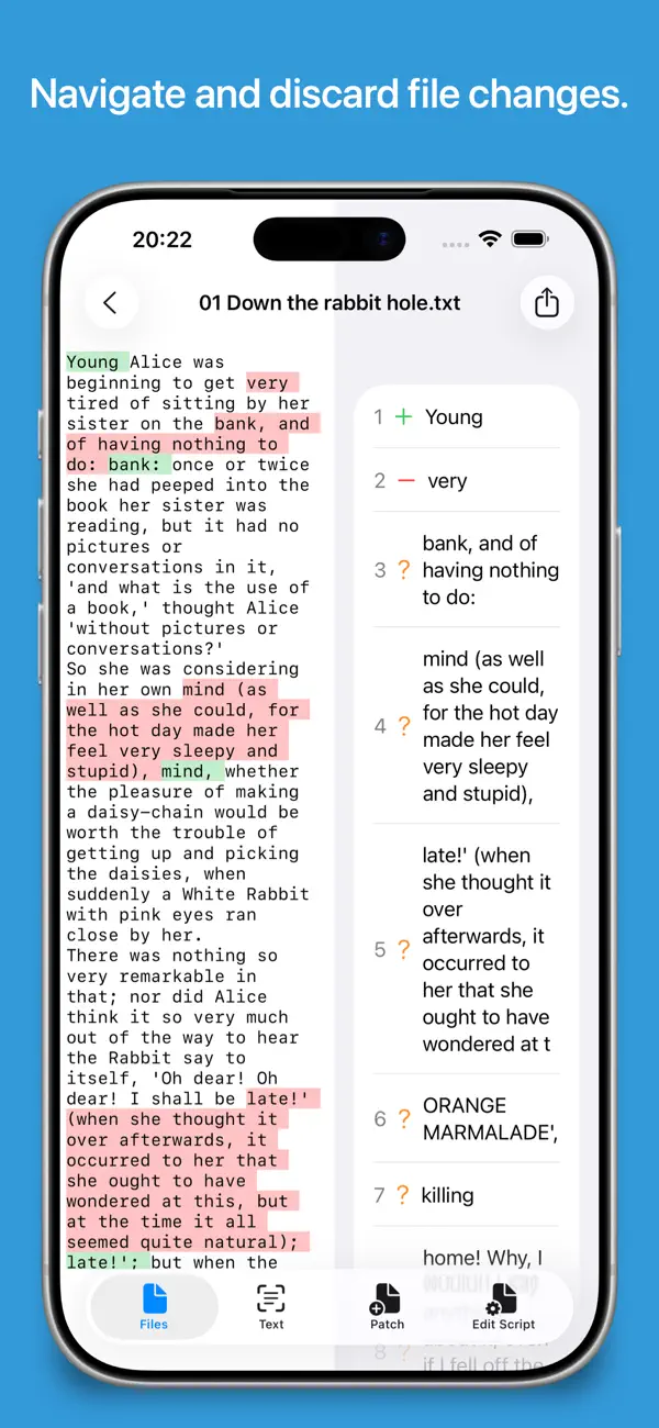 #2. Patchword (iOS) Podle: Nicolas Kick