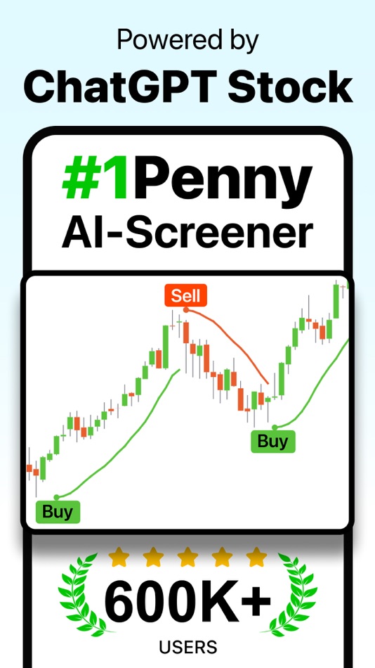 #1. Penny Stocks Screener: AI Scan (iOS) 由: SAGAMILL PTE. LTD.