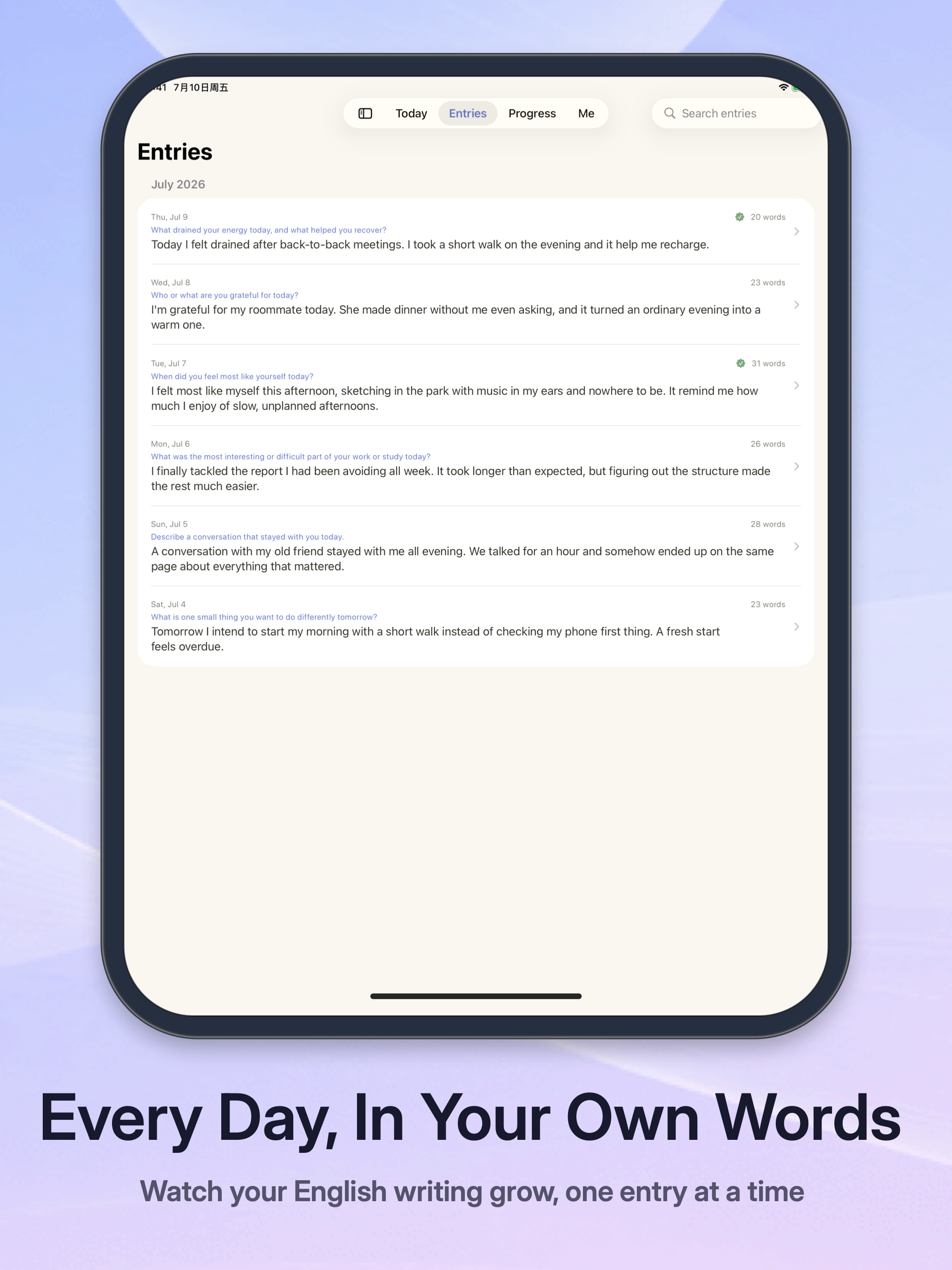 AI English Diary Coach screenshot 9
