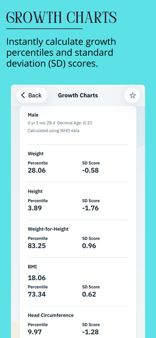 PedToolkit: For Pediatricians Screenshot 4 of 10