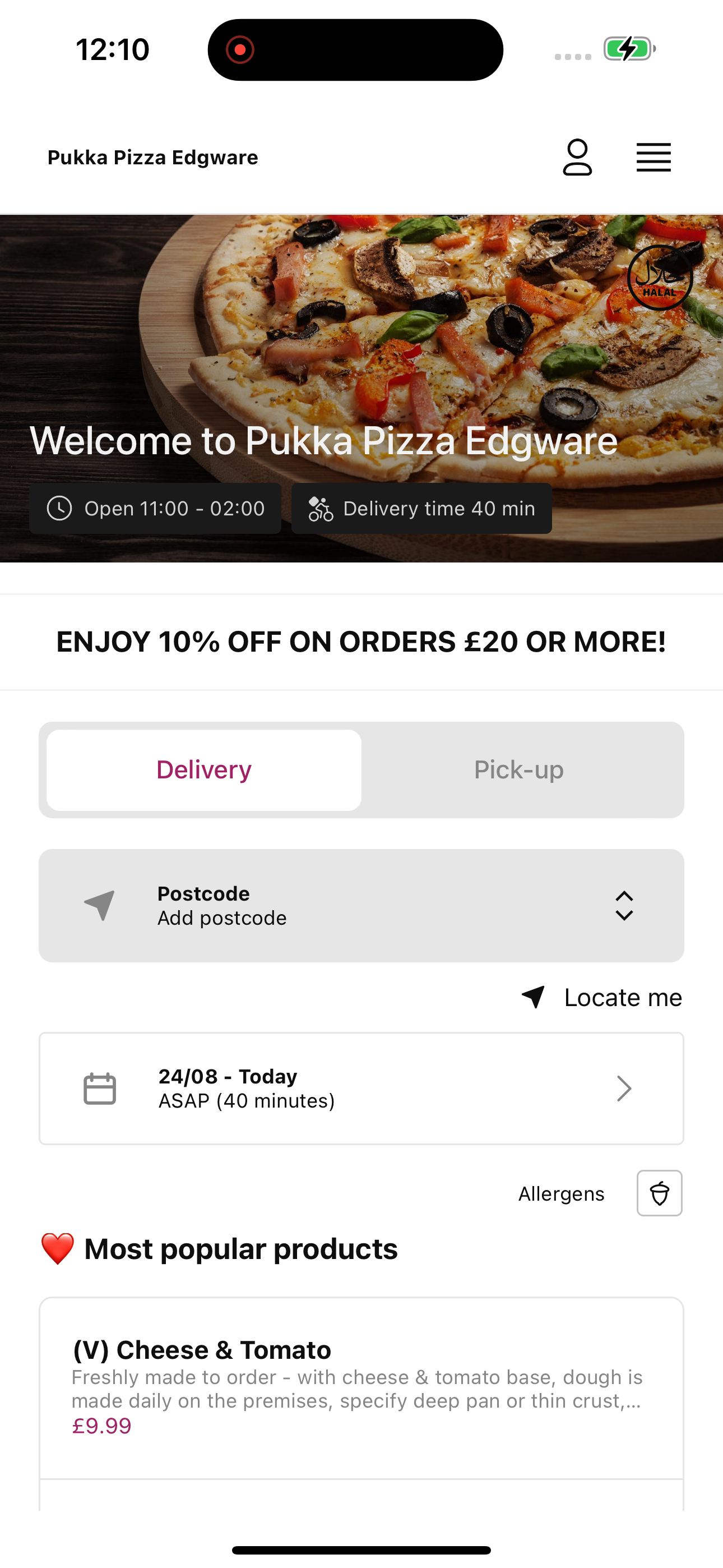 Pukka Pizza Edgware screenshot 5