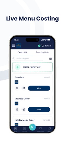 ALH Procurement screenshot