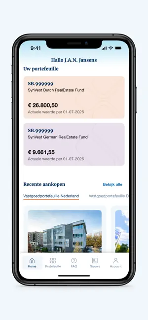 SynVest screenshot 2