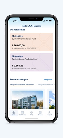 SynVest iPhone screenshot 2