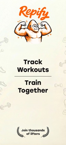 Repify: Gym Tracker & Plans Screenshot 1 of 9