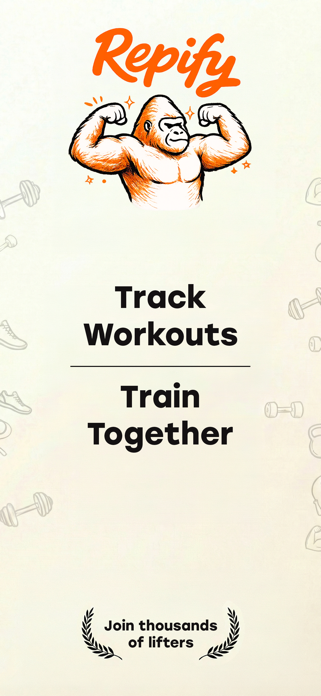 Repify: Gym Tracker & Plans Screenshot 1 of 9