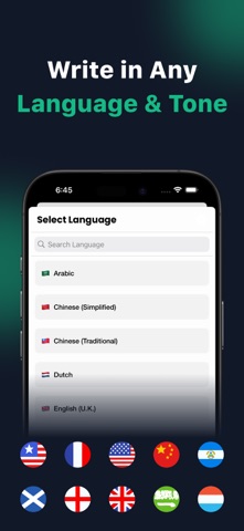 AI Email Writer - AI Generator iPhone screenshot