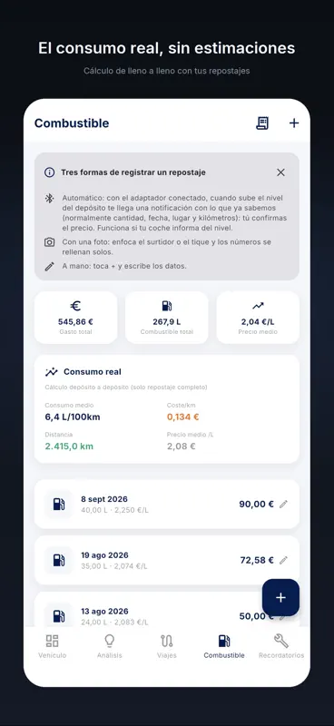 DrivePulse: Fahrtenbuch Auto screenshot 5 of 8