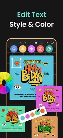 Social Media Post & Ad Maker iPhone screenshot