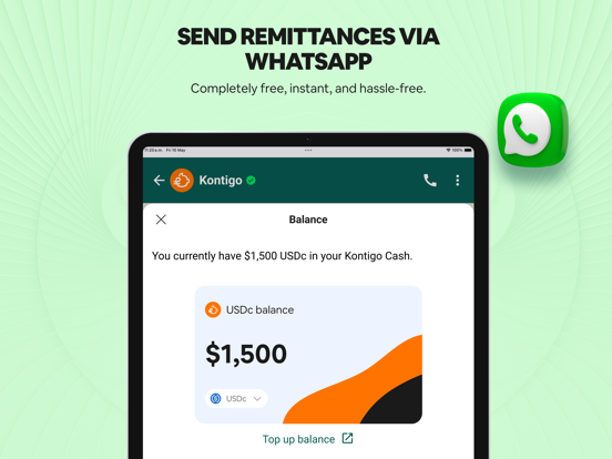 Kontigo Global iPad screenshot 8 - Finance app
