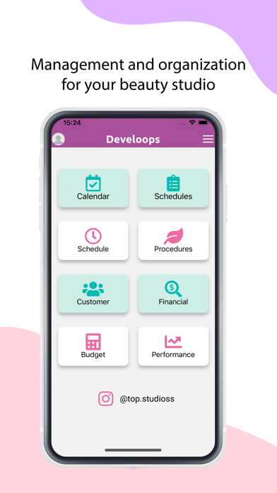TopStudios - Schedule Screenshot