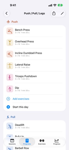 Carico Log screenshot 4