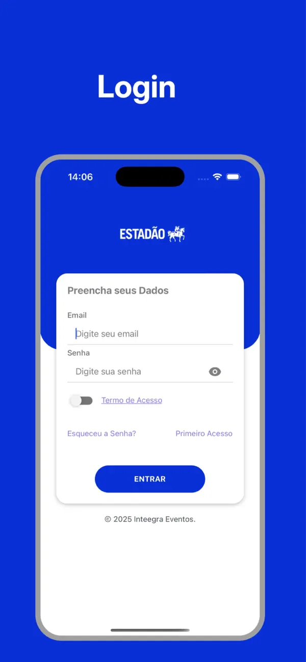 Screenshot #1 pour Estadão Eventos