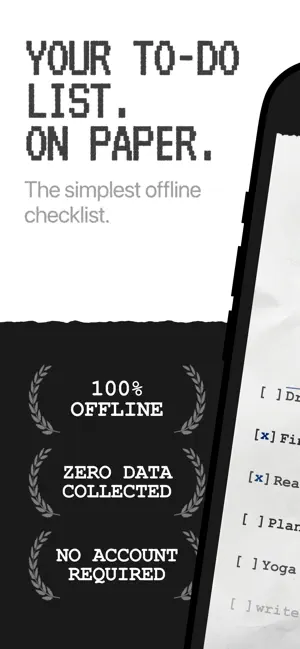 To Do Receipt: Simple List screenshot 1