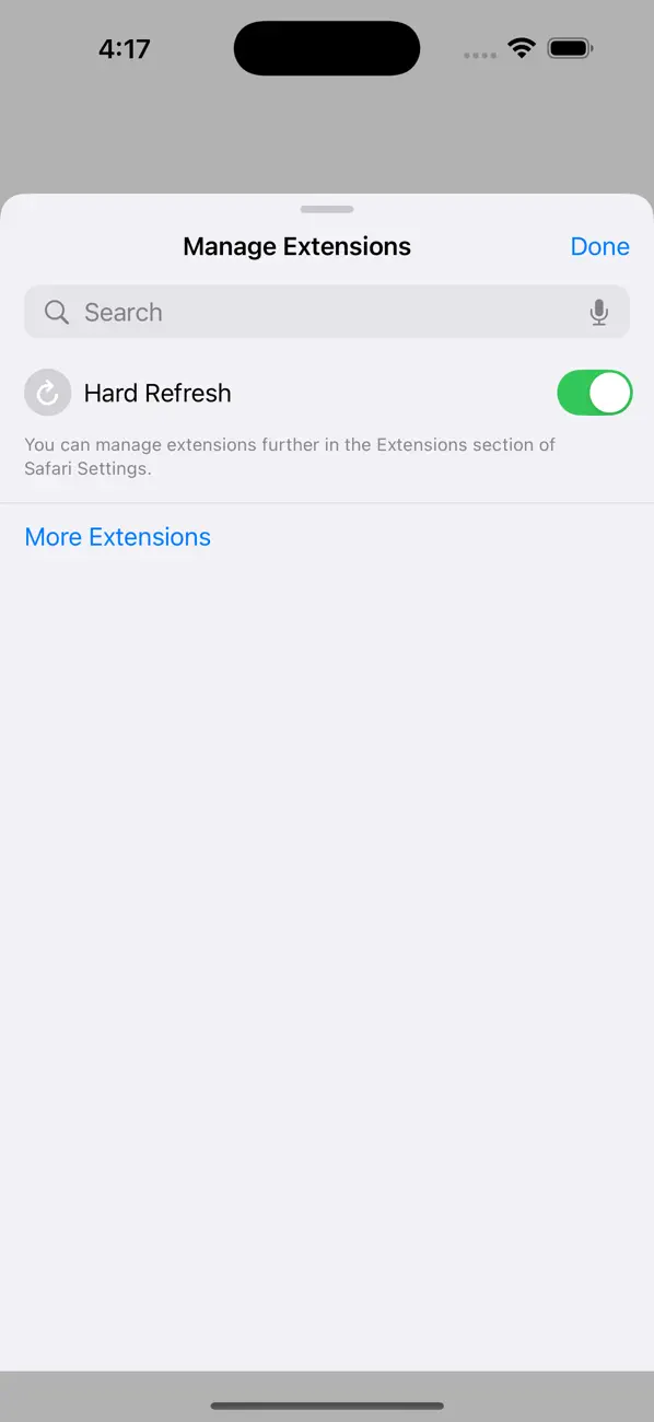 #2. Hard Refresh (iOS) Podle: Albuquerque de Matos, Unipessoal, LDA