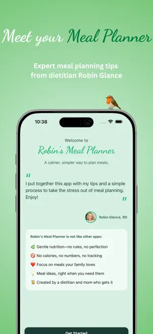 Robin's Meal Planner screenshot 1