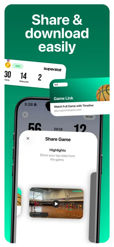 Superstat - Basketball Stats screenshot 5 of 6