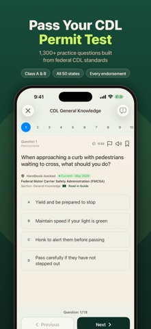 CDL Permit Prep screenshot 1