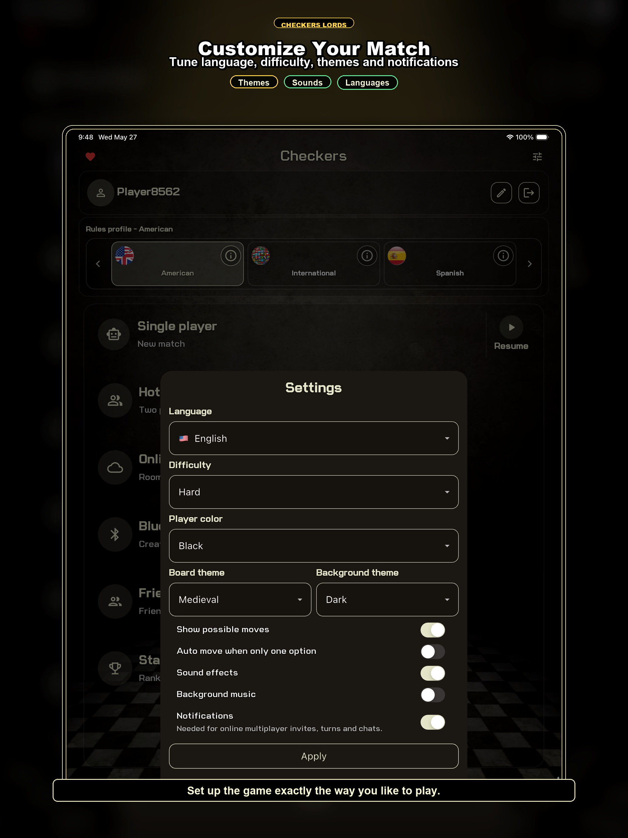 Checkers Lords: Draughts screenshot 16