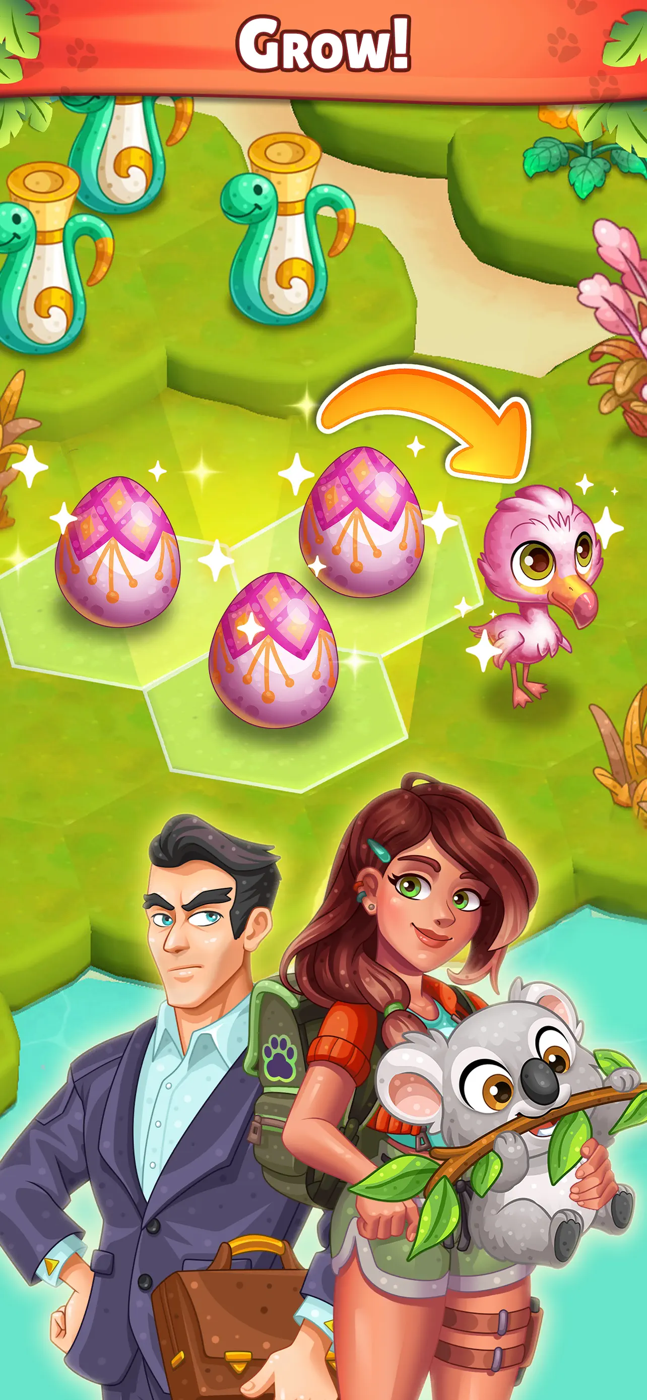 Paradise Paws: Merge Animals screenshot 6
