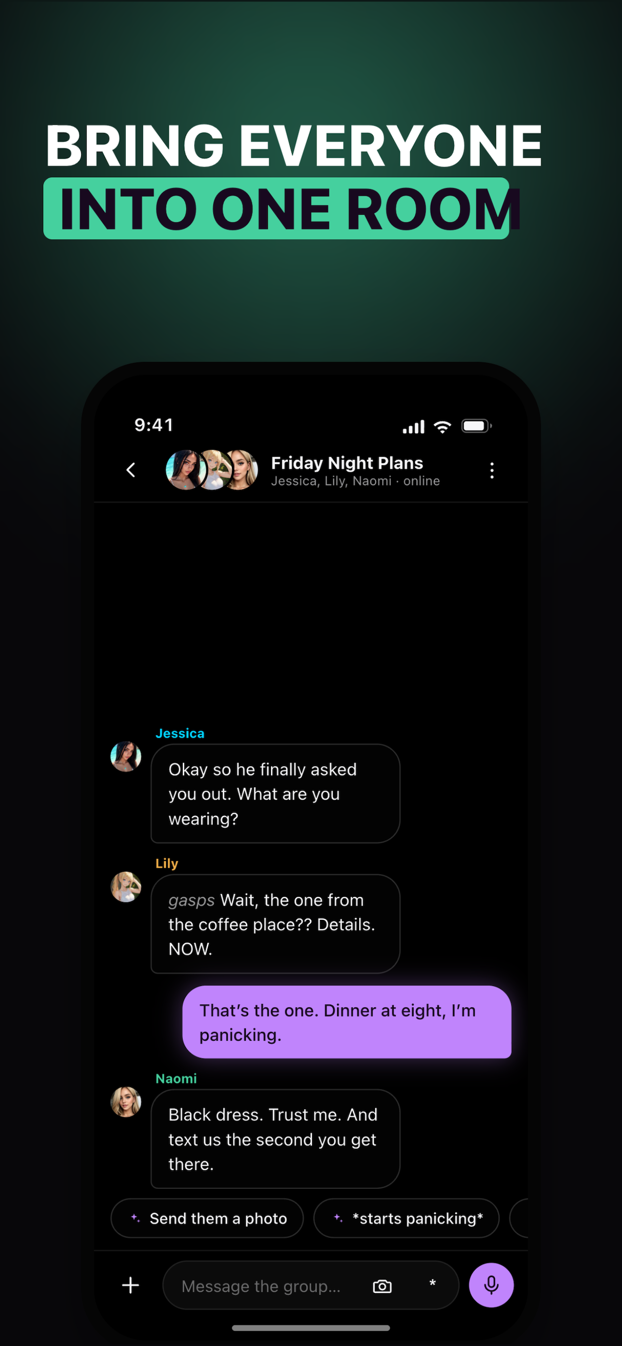 Privee AI - Chat, Talk, Play screenshot 10