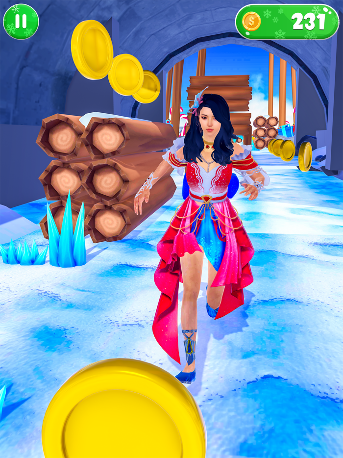Princess Endless Runner Games