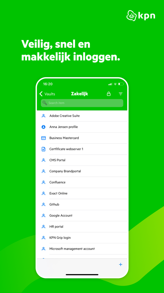#2. KPN Password Manager (iOS) 由: KPN B.V.
