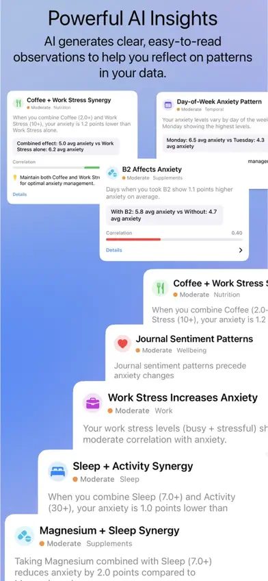 Live With Anxiety: AI tracker screenshot 2