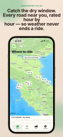 Roveri: Trip & Ride Journal iPhone screenshot