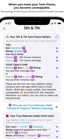 5th & 7th - Zodiac Match iPhone screenshot