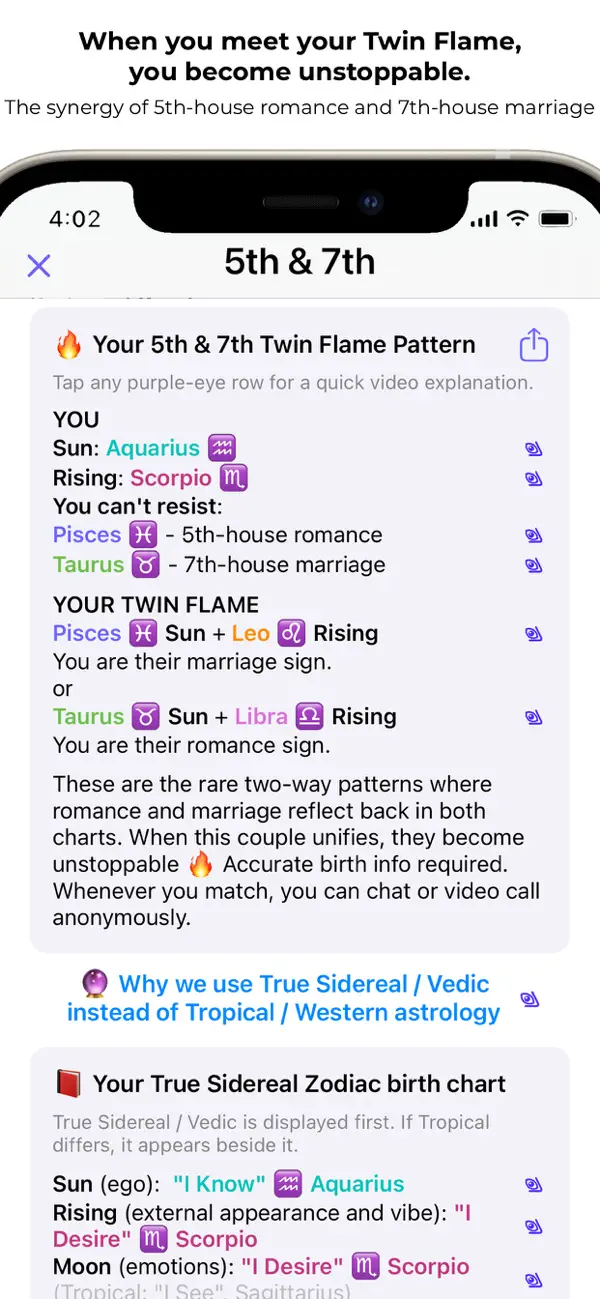 Screenshot #2 pour 5th & 7th - Zodiac Match