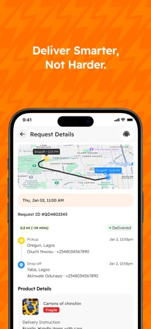 BlazeApp - Driver App screenshot