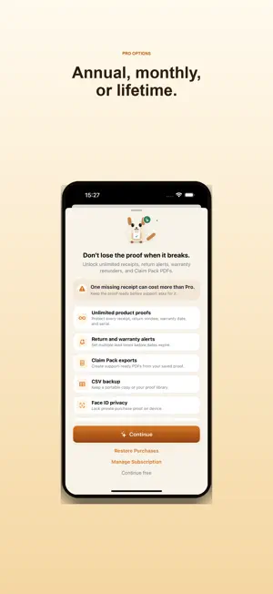 Proofaroo: Warranty Tracker screenshot 4