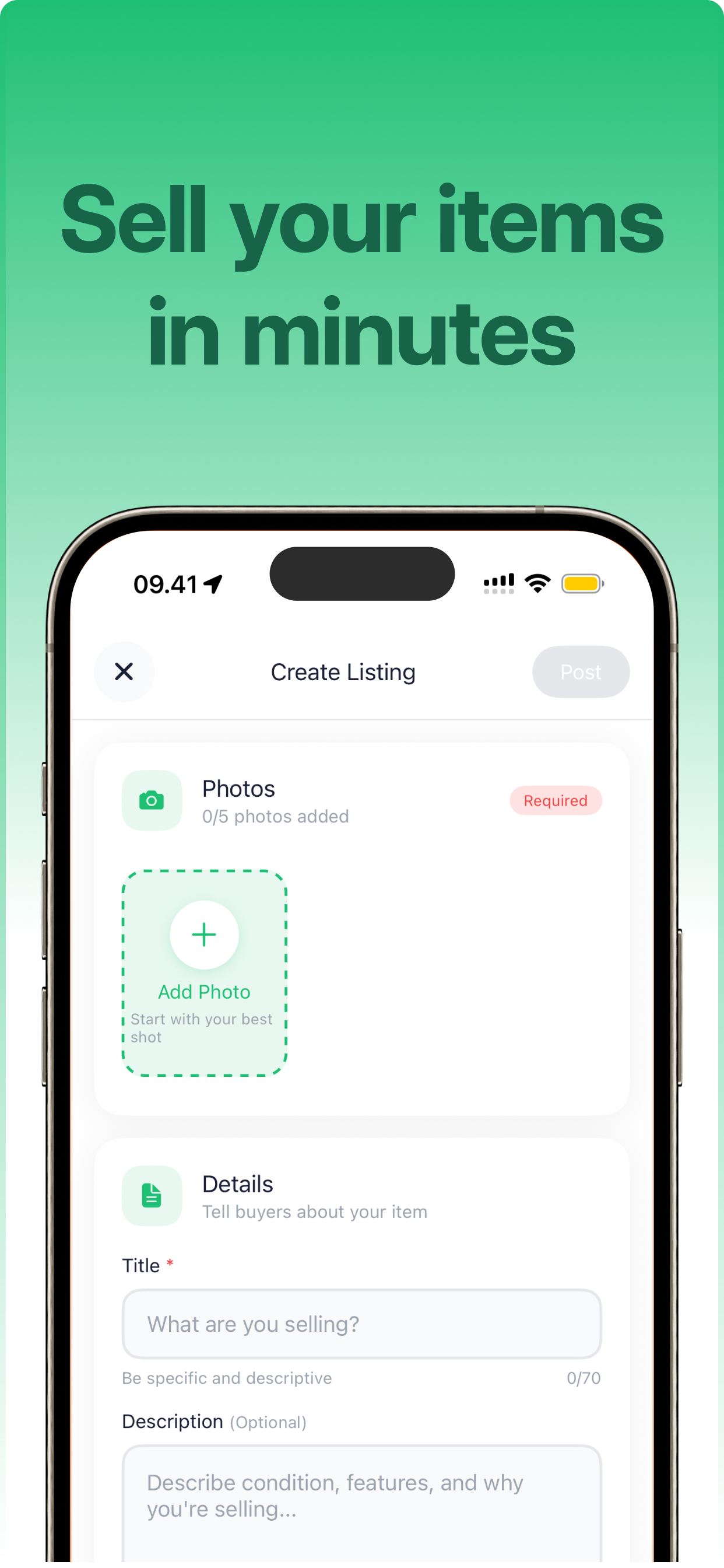 Marketplace  Buy and sell screenshot 3