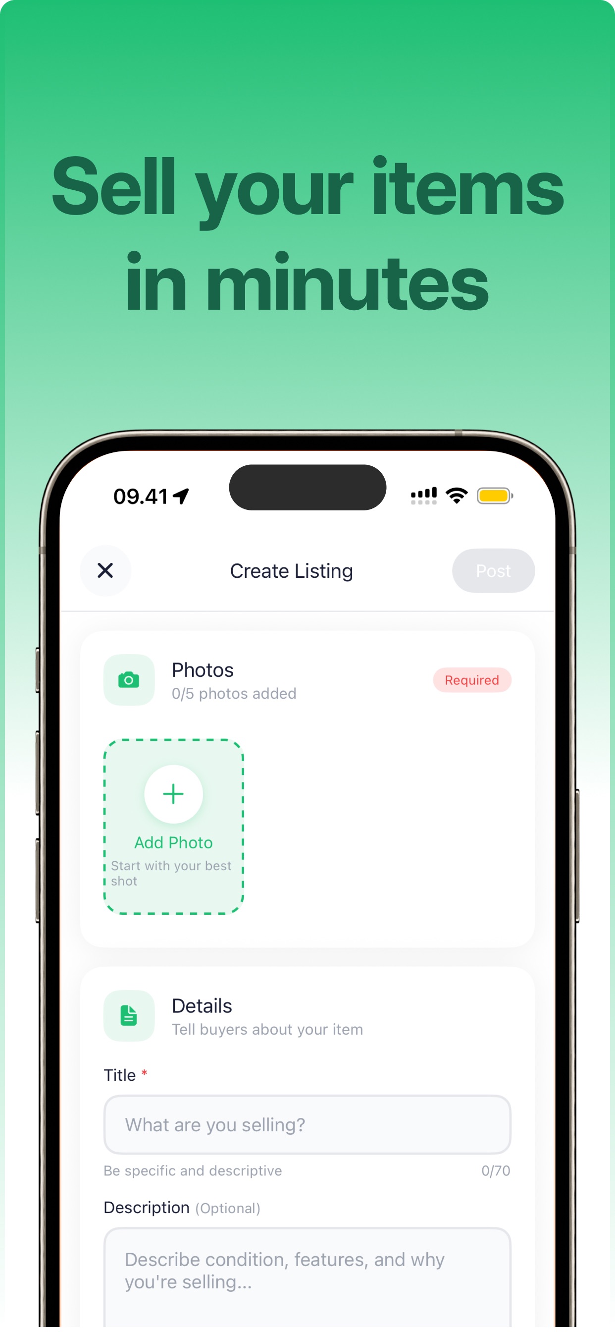 Marketplace  Buy and sell screenshot 3