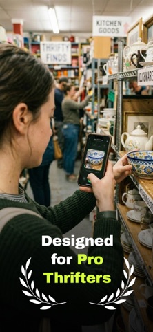Thrift Pal - AI Profit Scanner iPhone screenshot