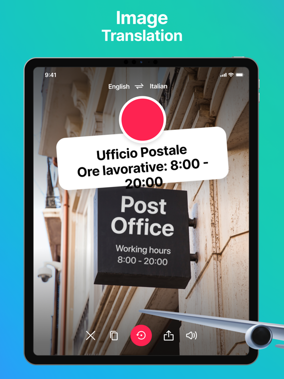 Lingvanex Language Translator iPad screenshot 2 - Education app