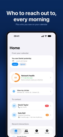 KeepContact - Personal CRM Screenshot 1 of 9