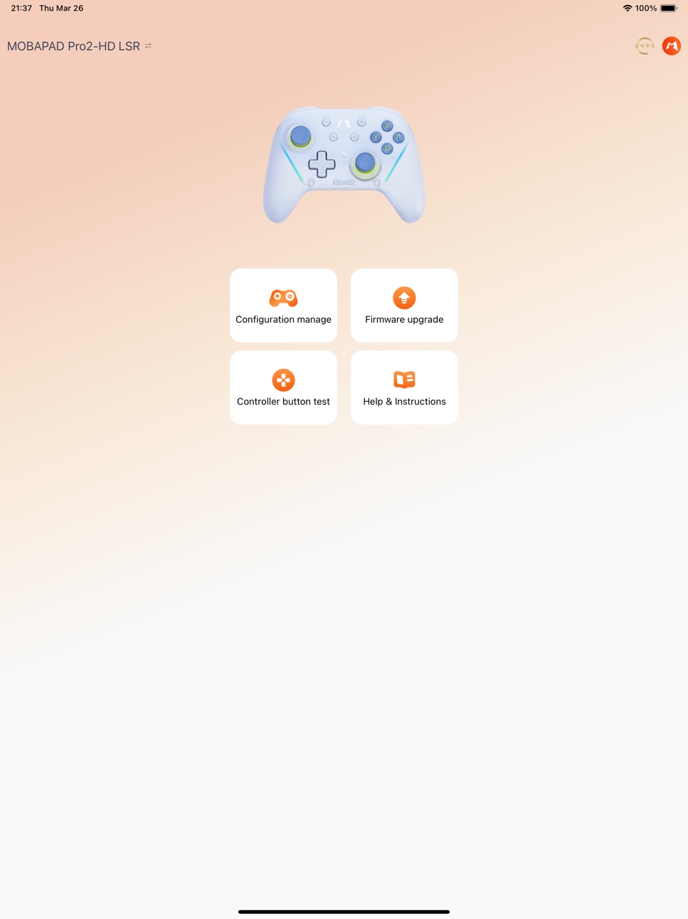 iPad screenshot