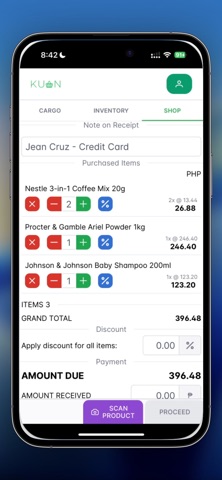KUAN: Pasabuy Order Tracker Screenshot 5 of 6