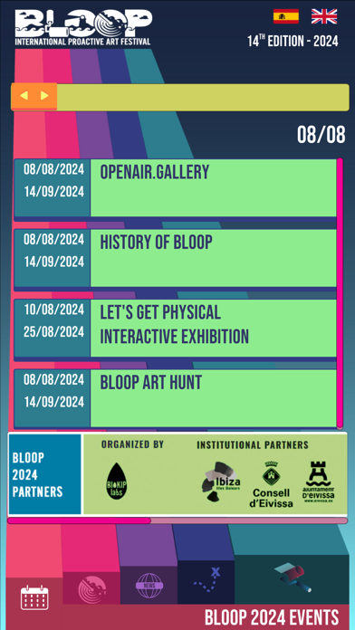 BLOOP Art FESTIVAL Ibiza Screenshot