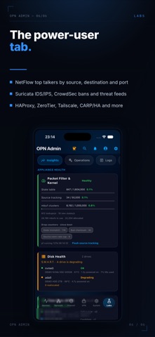 OPN Admin for OPNsense screenshot