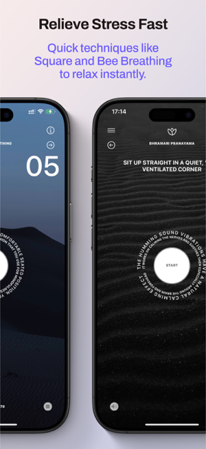 ‎BreatheIn: Calm Breathing Screenshot