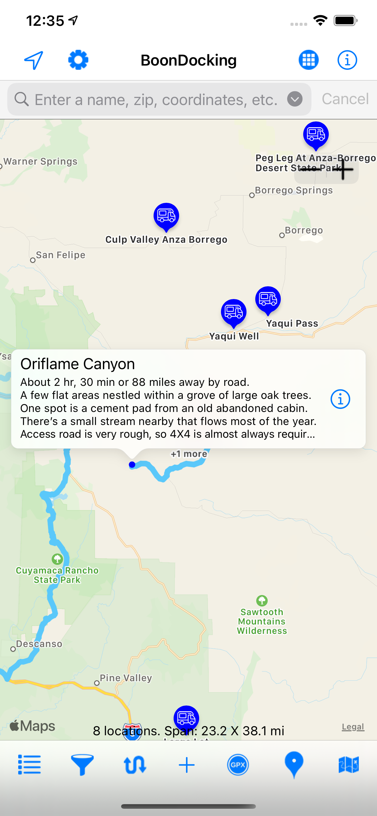 Boondocking