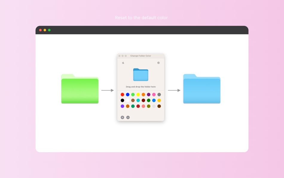 #2. Color Folder Pro - Folder Tint (macOS) بواسطة: 迪飞 施