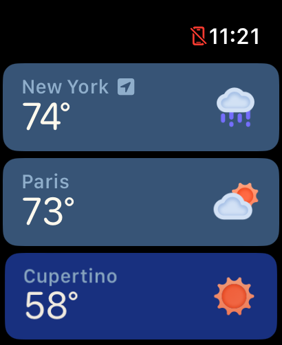Weather mini