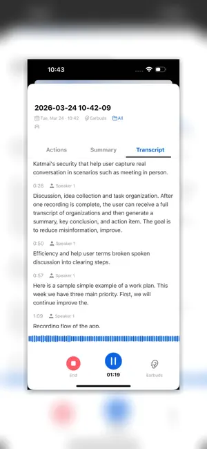 Capmind screenshot 1