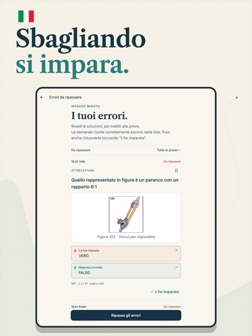 Patente Nautica Quiz 2026 iPad screenshot