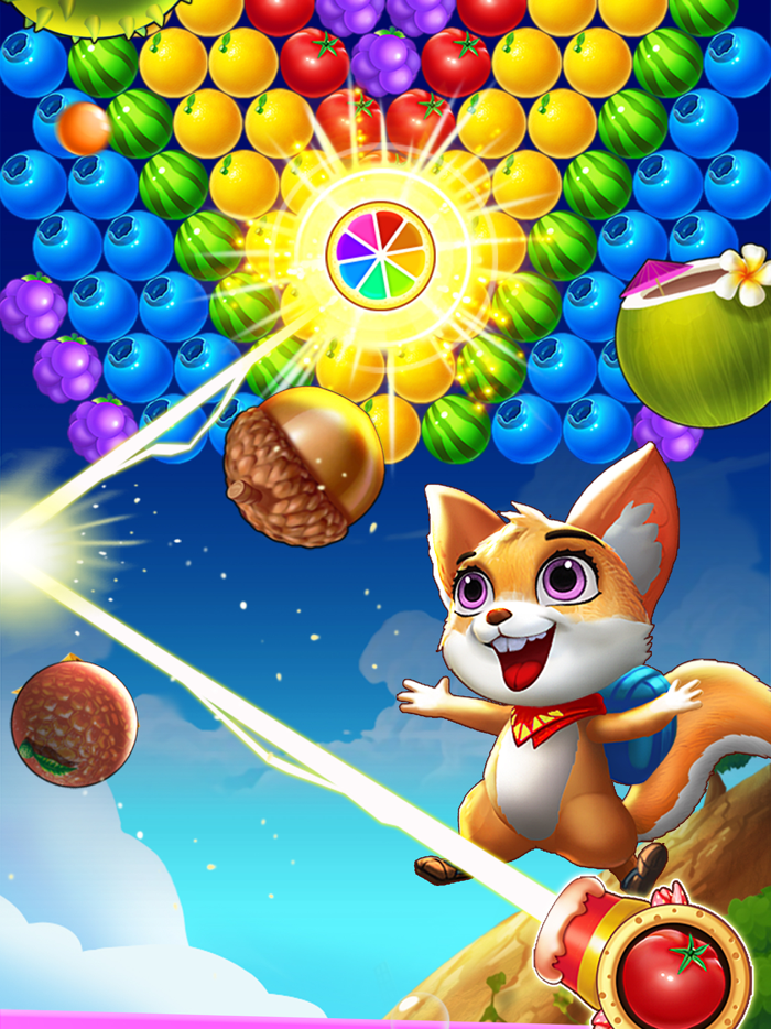 Bubble Shooter  Fruit Tree