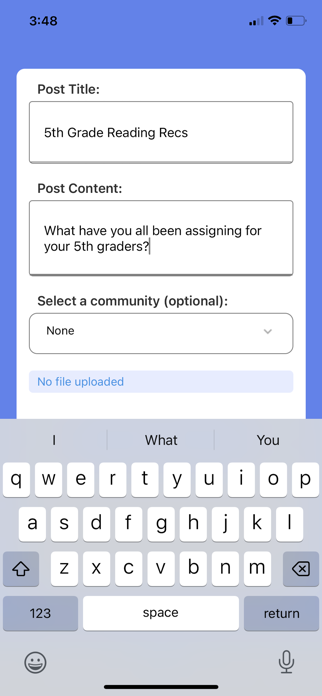 Teachers Lounge App Screenshot 4 of 6